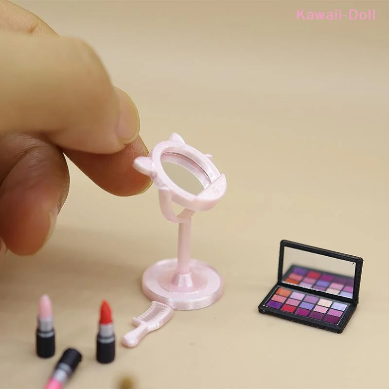 [DO]1Pcs Simulated Miniature Dollhouse Makeup Brush Cosmetic For Doll Accessory Toys[DO]