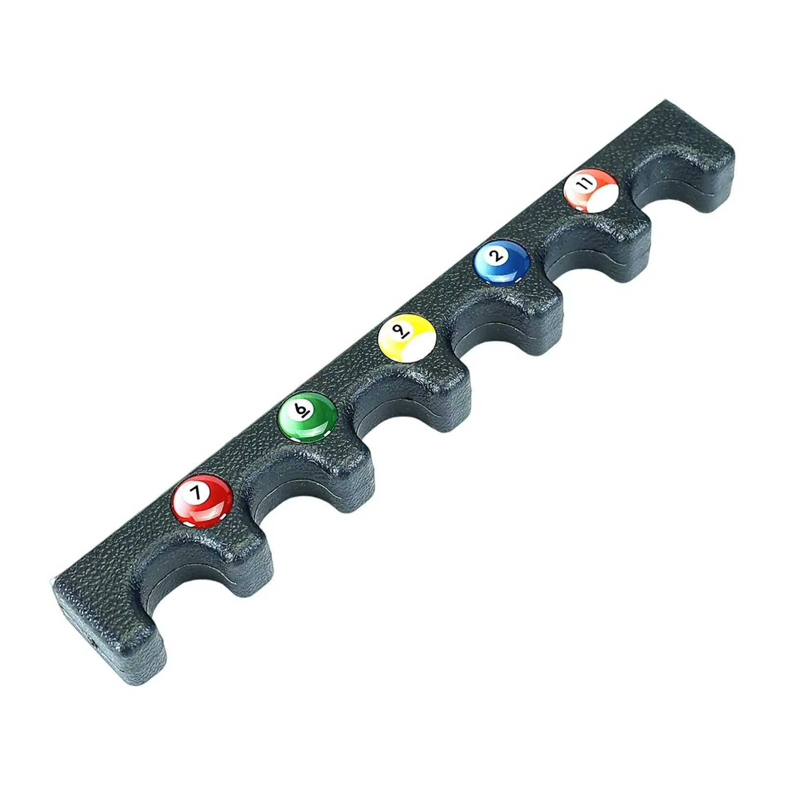 2x 6 Slot Pool Cue Holder Cues Claw Professional Portable Nonslip Cues Rest for