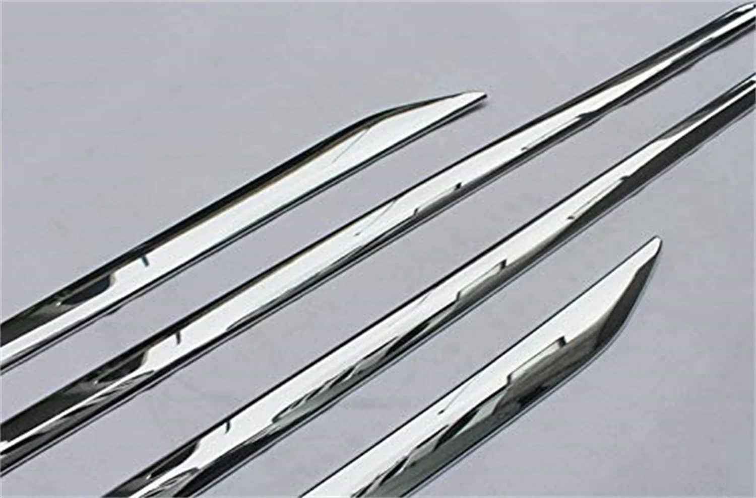 for Nissan Qashqai J11 2014-2020 Chrome Exterior Side Door Body Molding Strip Trim ABS Car Accessories 4pcs