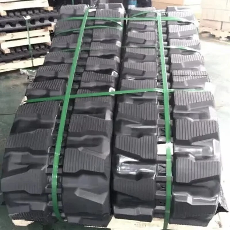 Rubber Track for Mini Excavator Small Undercarriage Mechanical Parts Wholesale Industrial Use Durable Replacement Gear