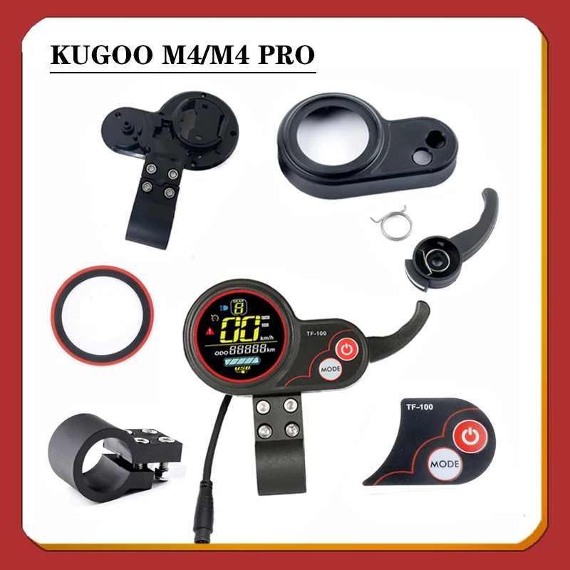 Instrument TF-100 Display Scooter Skateboard Dashboard Outdoor Portable for Zero10x Kugoo M4 Electric Scooter LCD Parts