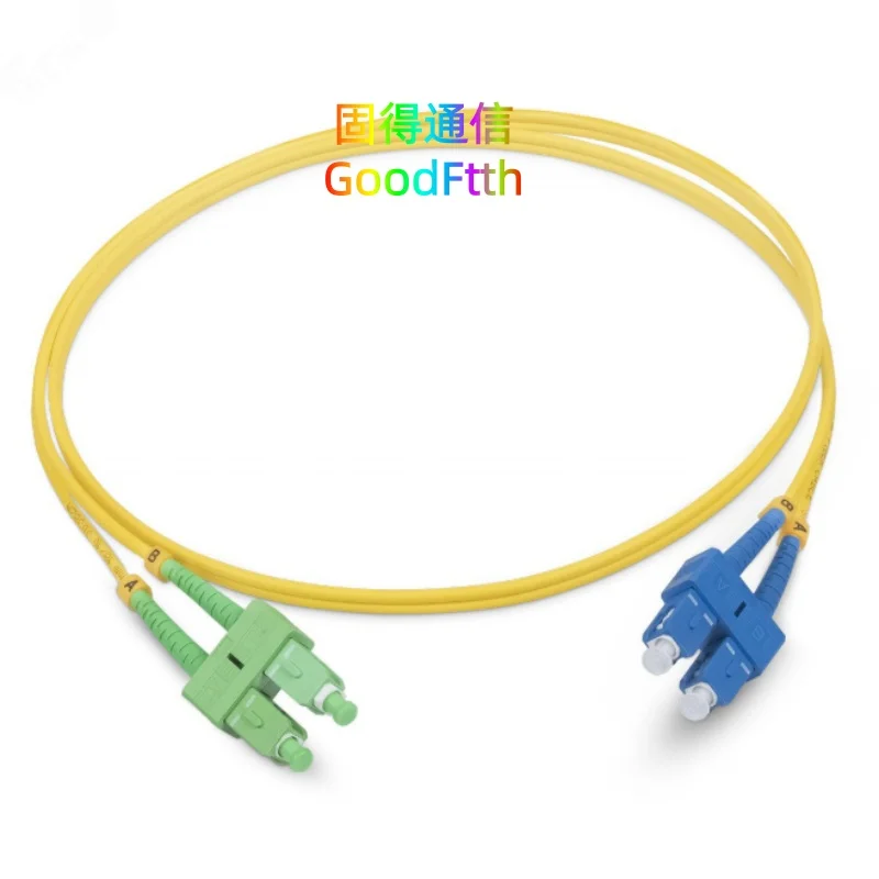 

Patch Cord Lead SC/APC-SC/UPC SC/UPC-SC/APC SM G655 Duplex Cable Jumper GoodFtth