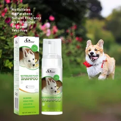 New Pet Waterless Body Wash Deep Cleaning Hair Care Foaming Dry Cleaning Mousse Spray Cat Dog Waterless Shampoo Pet Products