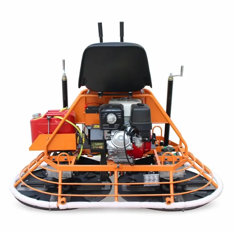 Polishing Driven Power Scraper Concrete and Cement Pavement Driven Dual Disc Wiping Machine