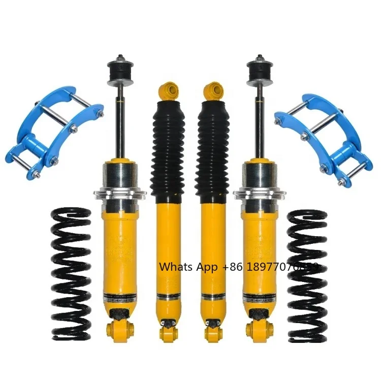 LE-STAR 4x4 off-road suspension parts 4x4 lift front strut shock absorber and coil spring for Hilux/Langer/Navar/Tritona