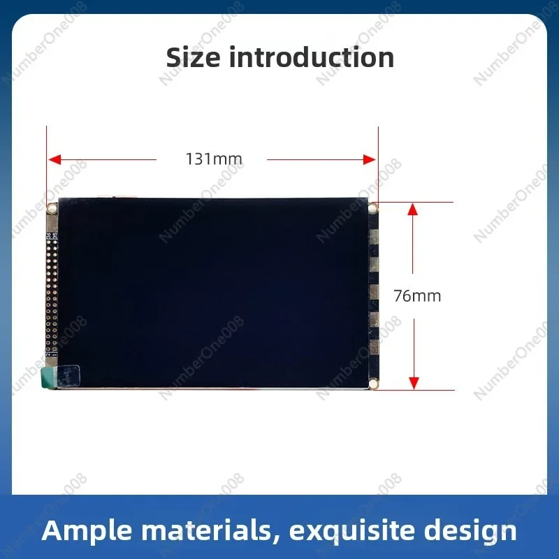 5 Inch Capacitive Touch Screen 800x480, TFT LCD Display Module for FPGA ZYNQ Development Board, IPS HD Interface