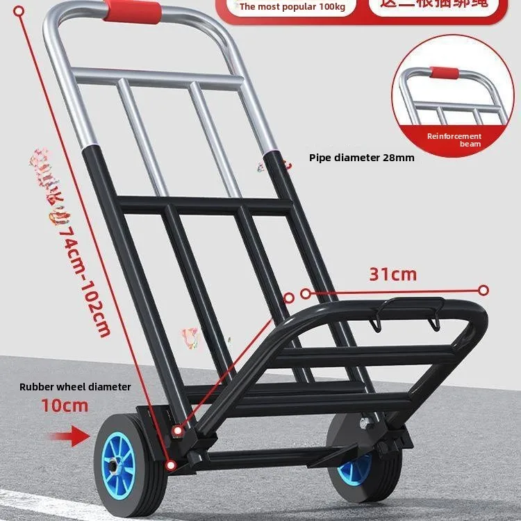 portable-non-stair-climbing-hine-hand-pulled-cargo-moving-cart-for-up-downstairs-household-use-carbon-steel-material