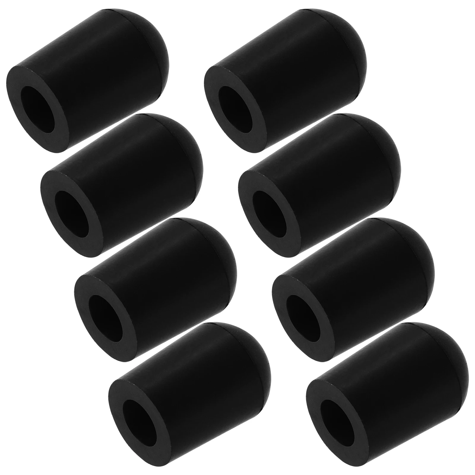 

Bass Acoustic Guitar Accessories Cello Black Rubber Anti Slip End Pin Cover