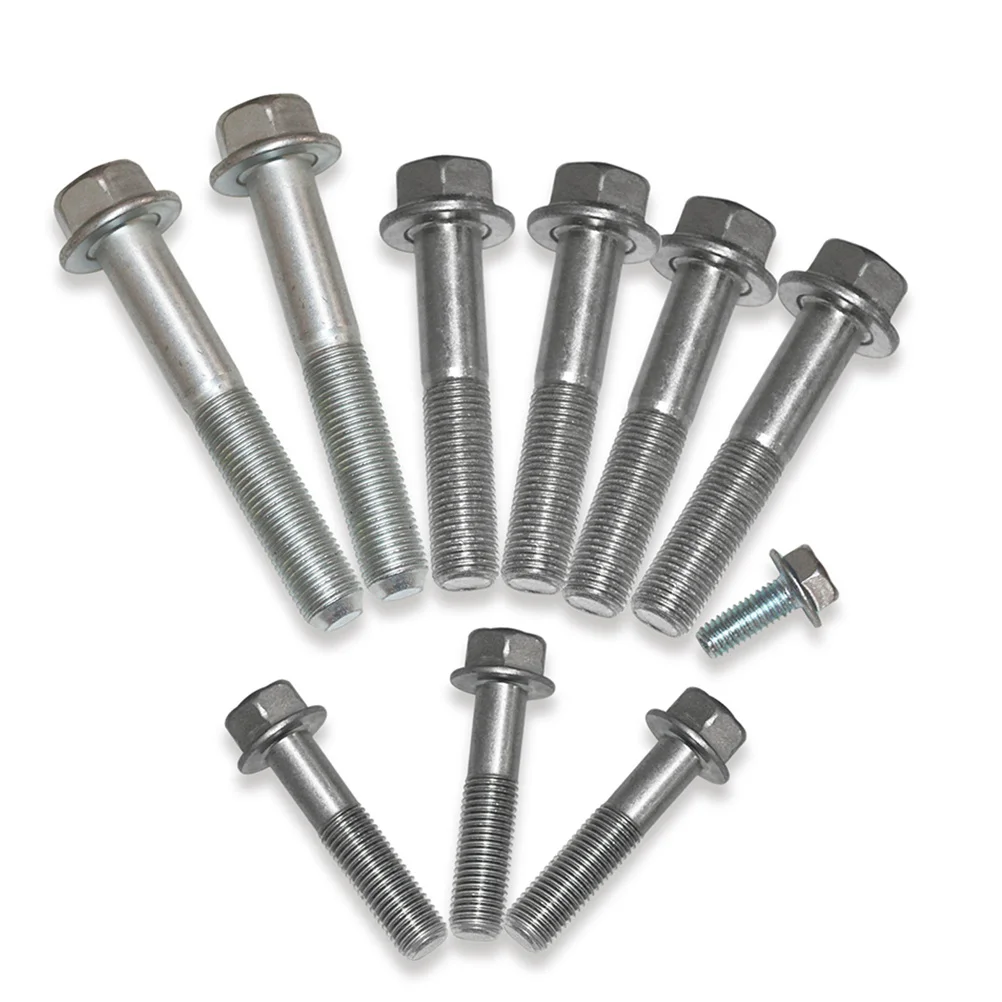 1Set Engine Transmission Bolts Kit Strong Steel Fastening Parts High Strength Good Toughness Practical Simple Installation