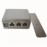 Inyector PoE Gigabit de 30W | PoE pasivo de 24V o 48V | Caja de aleación de aluminio | Modo POE PIN A 1236 o modo B 4578 seleccionable