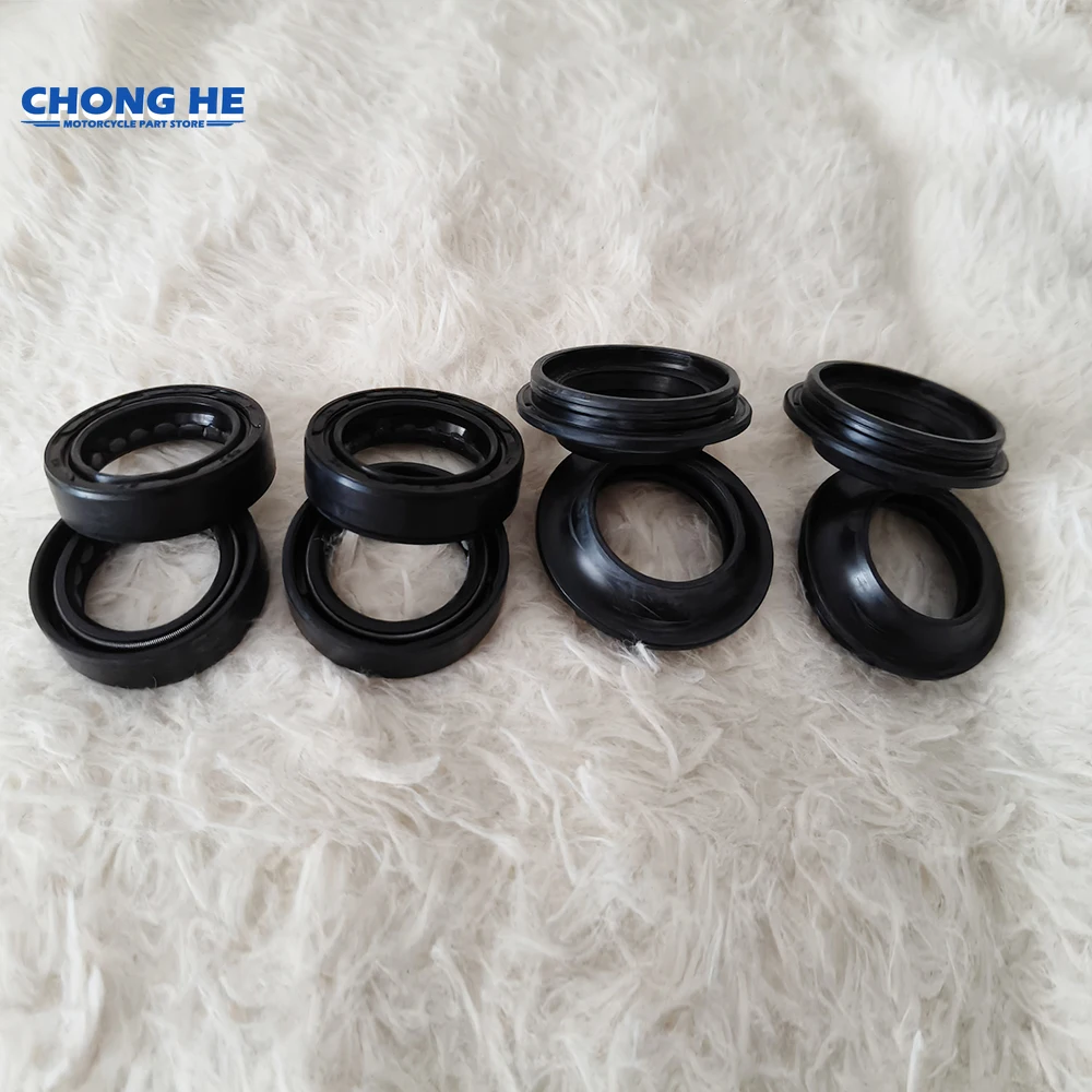 

4pc/8pc/16pc 33x45x10.5 Front Shock Fork Damper Shaft Dust Oil Seal 33 45 For HONDA DYLAN 125 FES125 FES S-WING 125 PANTHEON 125