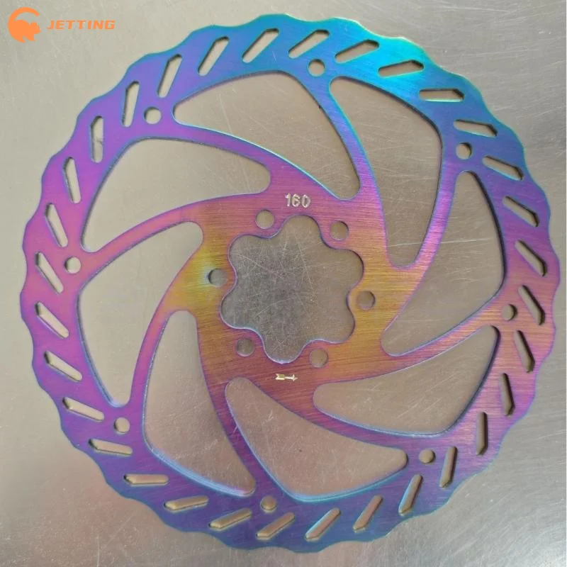 (New) Road Bicycle Parts Bike Disc Brake Rotors 160mm With Bolts Oil Slick Hydraulic Brake Fit For Mt200