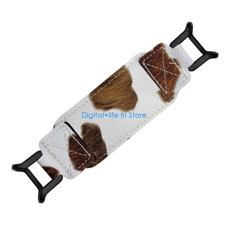 E06D AntiSlip PU and Elastic Rope Hand Strap For 6-8inch Devices Ergonomic Grip Support For Extended Reading