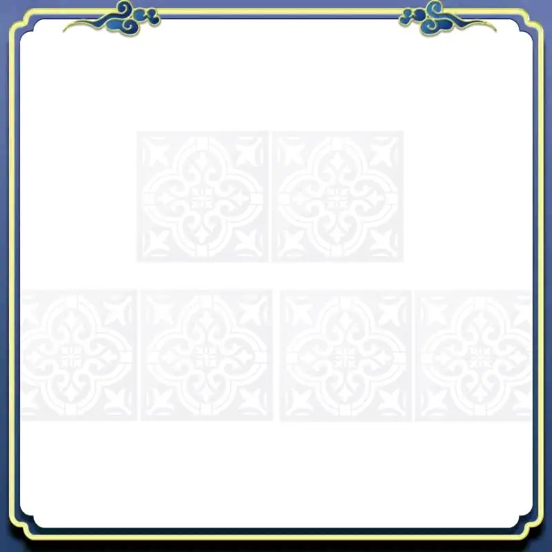 

A56P-6 шт. DIY живопись 30X30 см винтажный цветочный узор трафареты шаблон для плитки, стены, пола, мебели, декоративная живопись