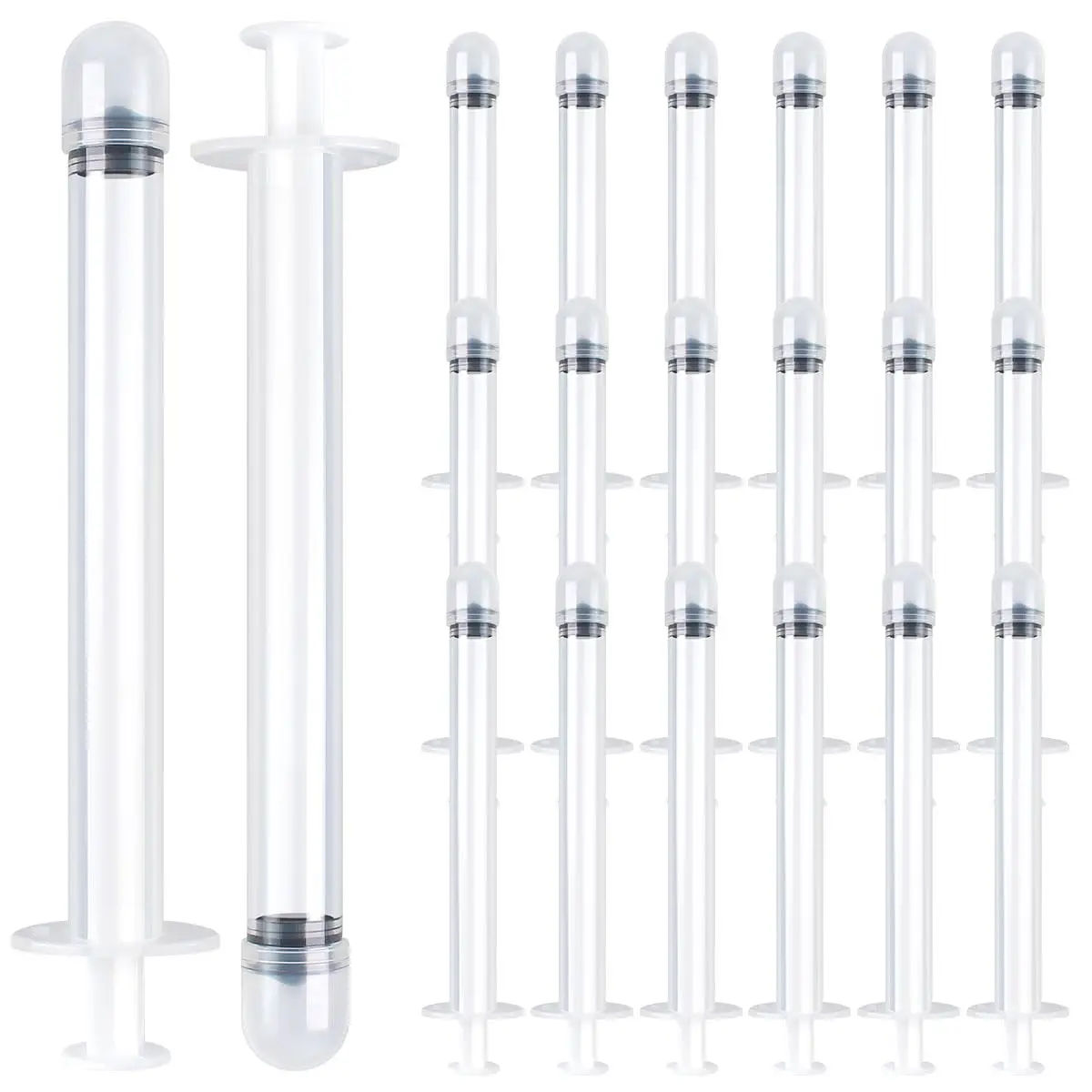 10Pcs Disposable Plastic Vaginal Cream Applicators Hygienic Injector Applicator to Fit Lubricant, Estrace, Personal Lube, Gel