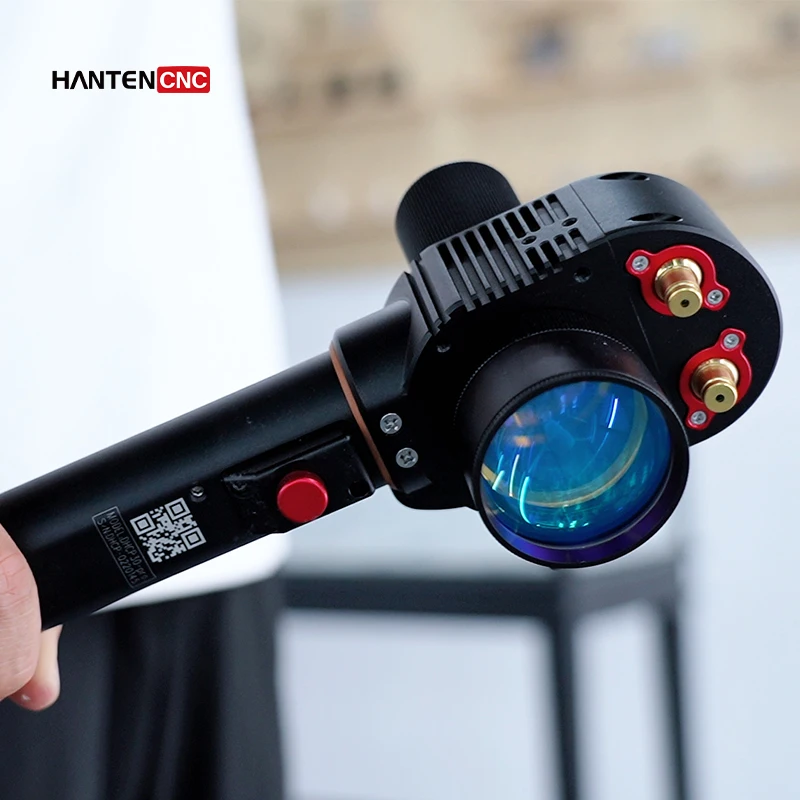 HANTENCNC Pulse Cleaning Machine 300W Fiber Type Portable Cleaner for Oxide Paint Rust Two Year Warranty