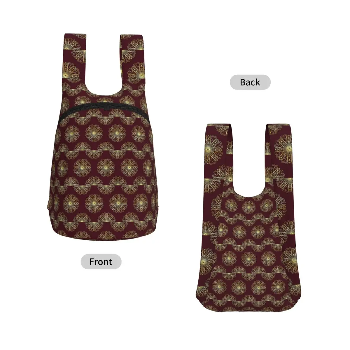 Luxury Emblem Gold Texture Backpack Student Storage BookBag Children School Bag Computer Shoulder Bags for Boys Girls