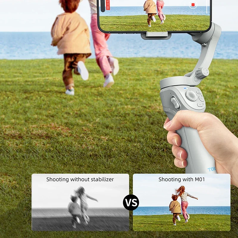 

2025/360 Автоматическое отслеживание лица AI Smart Selfie Stick Подставка 3-осевой карданный подвес Ручной держатель для телефона для мобильного телефона Live Video Streamin