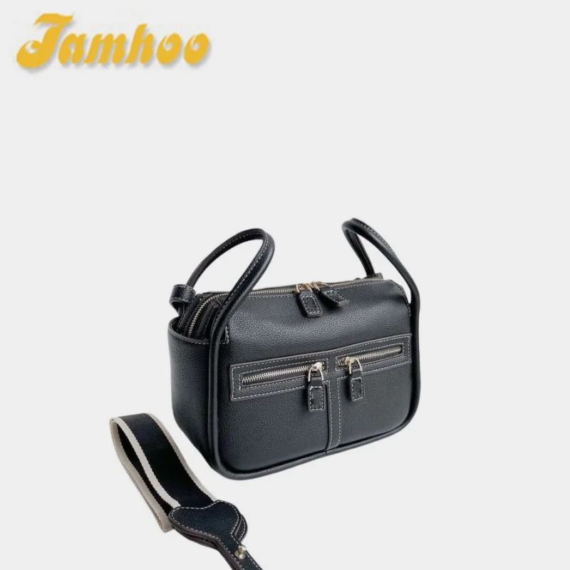 

Jamhoo Designer Basket Mug Bucket Shoulder Bags For Women Commuter Oblique Straddle Bag Retro Underarm Bag Handbag Bolsa