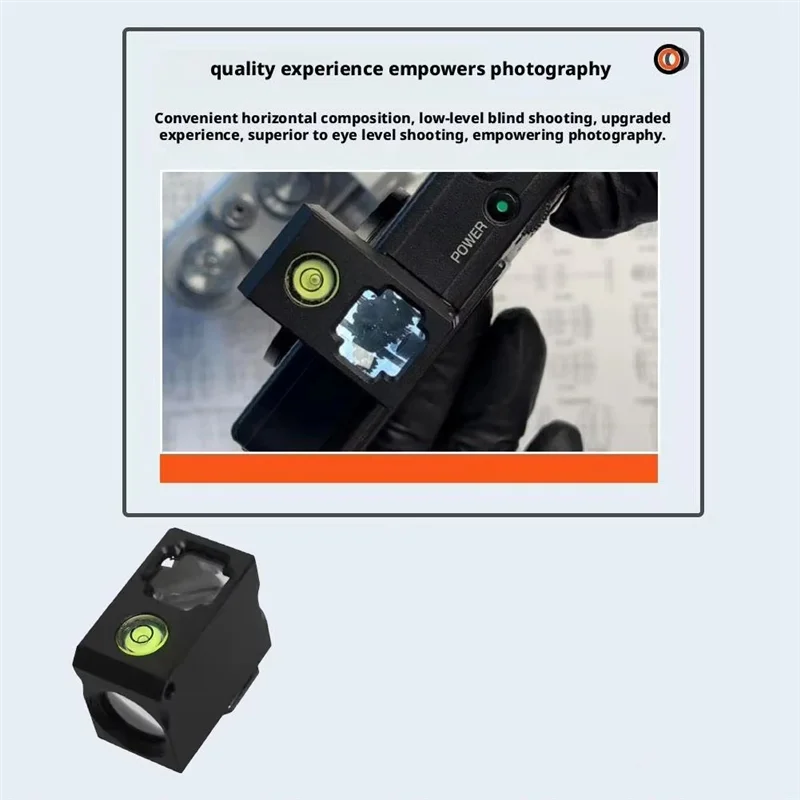

Low Angle Composition Optical Waist-Level Viewfinder High Playability Low Light Accessories For Photographers I3K6 50G