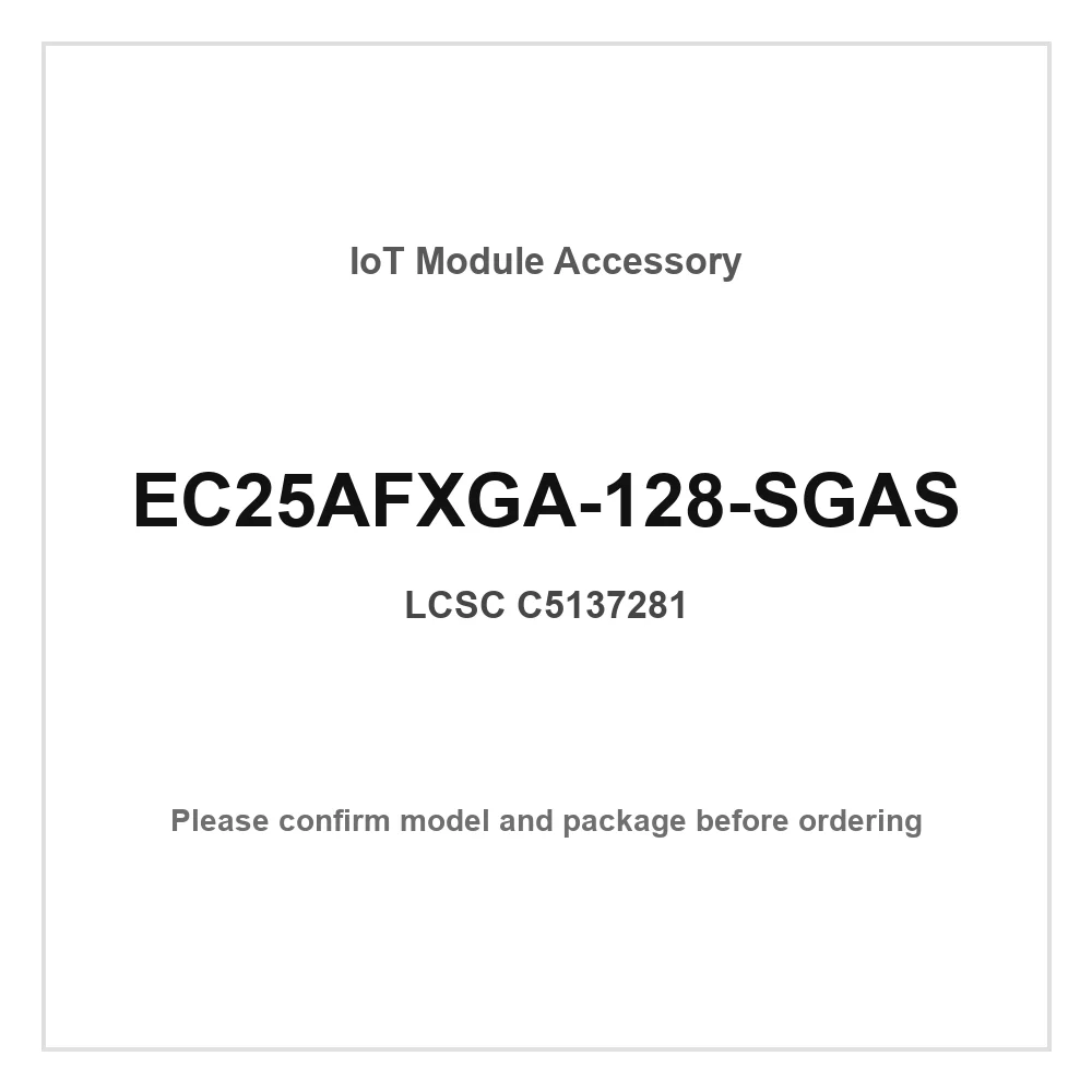 1pcs EC25AFXGA-128-SGAS SMD 32x29mm LTE PCM I2C SDIO UART USB2.0 ADC Cellular LTE Wireless Communication Module