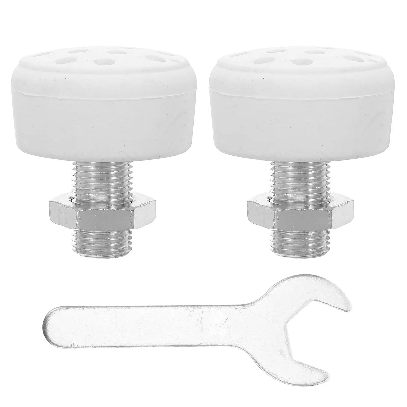 

1 set 1 Set Rubber Brake Block Pads With Tool Durable Roller Skate Brakes For Quad Skates Outdoor Skating Replacement Accessory