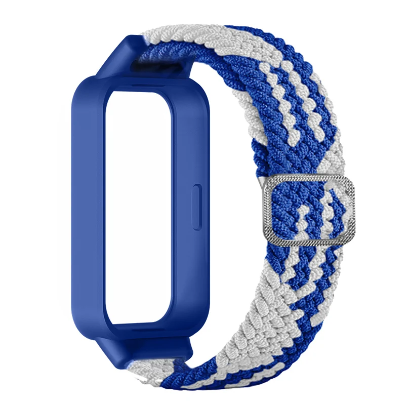 Ersatzarmband für Xiaomi Smart Band 9 Active, Nylon-Geflechtarmband, Uhrenarmband, Gürtel für Redmi Smart Band 3, Armband, Correa – Detail 13