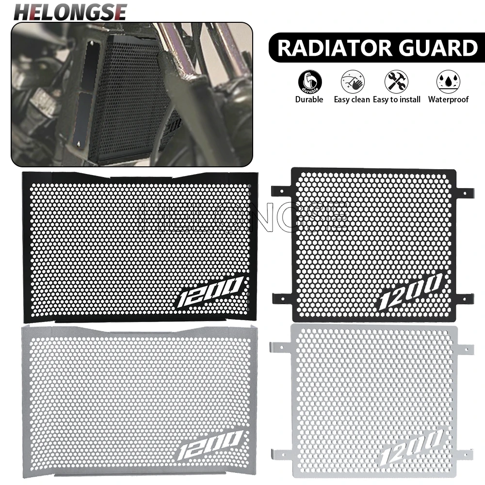 

Motorcycle Radiator Grille Guard Cover For YAMAHA VMAX V-MAX 1200 1985 1986 1987 1988 1990 1991 1992 1993 1994-2007 VMAX1200