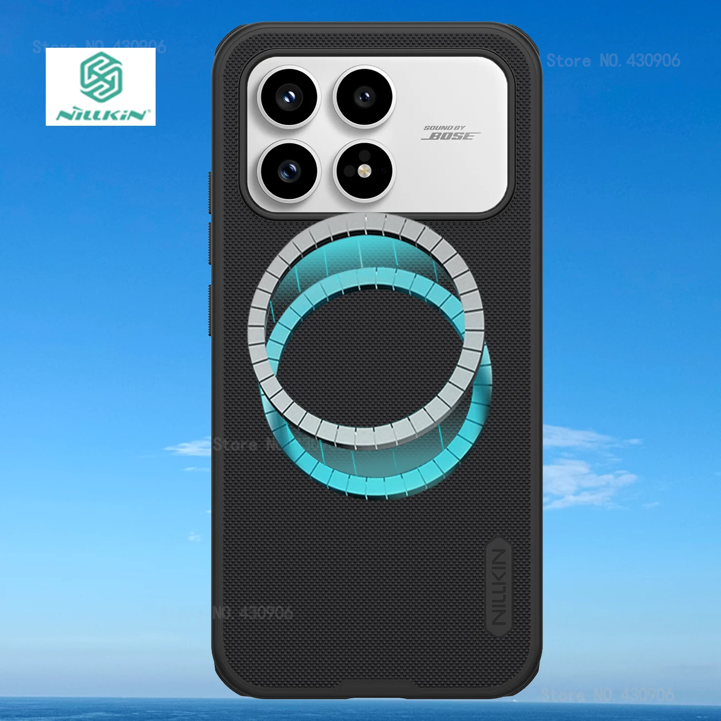 NILLKIN For Poco F8 Pro Case Fitted Case Magnetic Super Frosted High Quality Shield Matte PC Cover For Poco F8 Pro