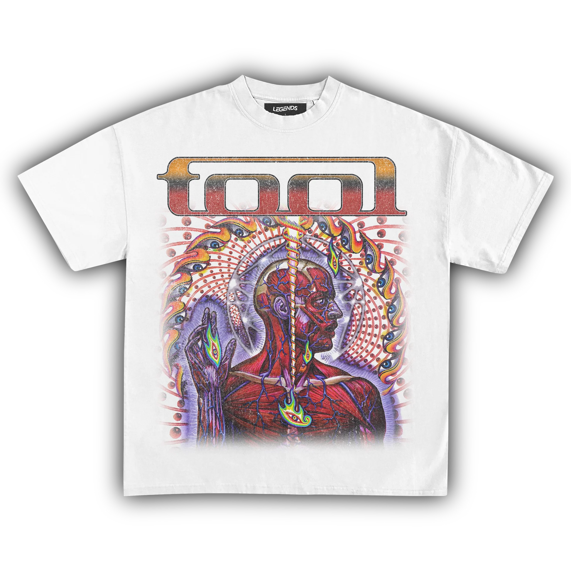 Tool Lateralus T-shirt 2026 New Arrivals Vintage Heavyweight T-Shirt Cotton Oversized Y2k Men Women Casual Short Sleeve Clothing