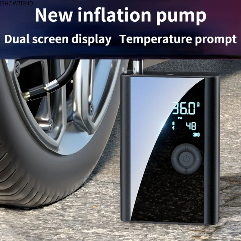 

Car Mounted Inflation Pump Intelligent Wireless Portable Hand-held Electric Inflation Cylinder Automobile Tires Inflation Pumps