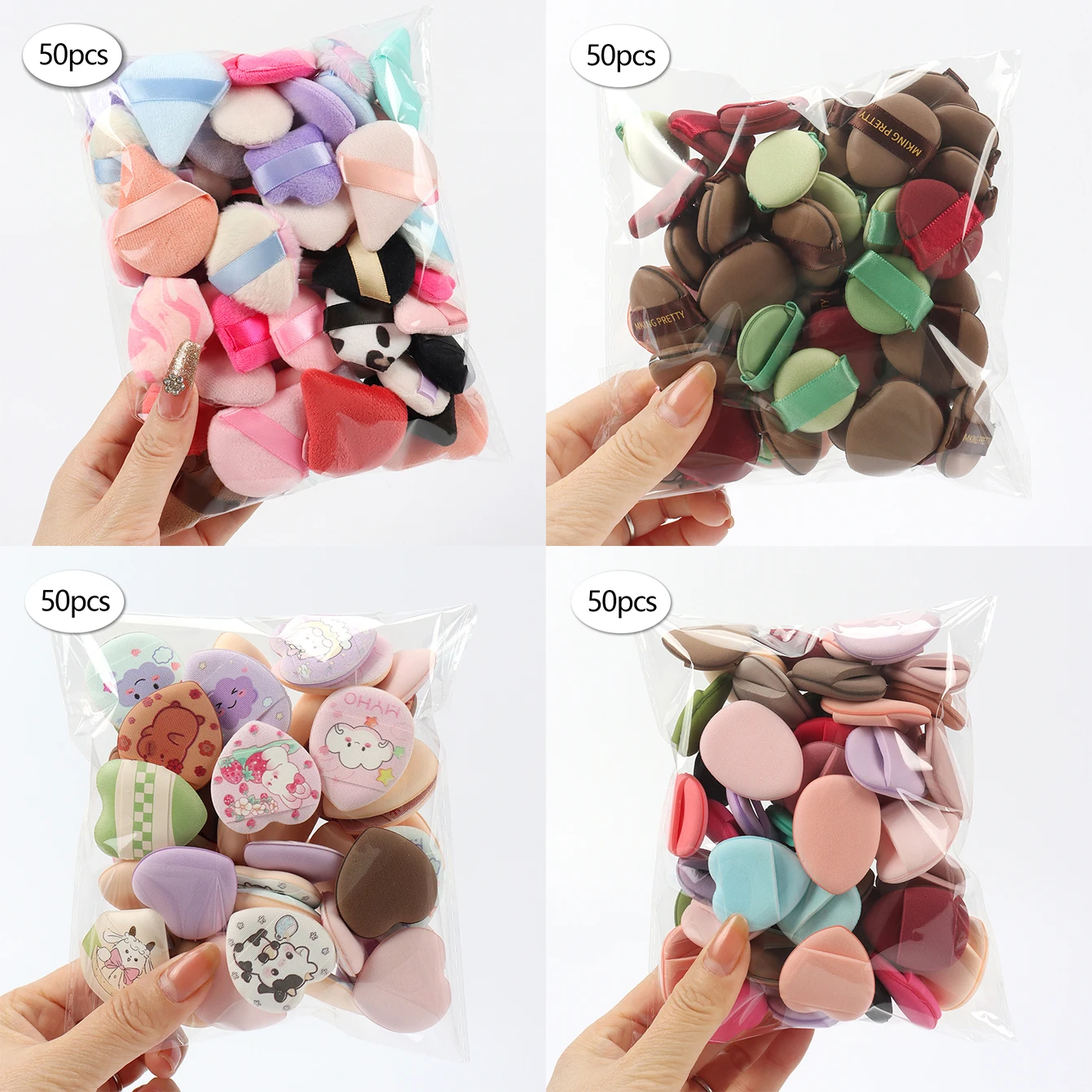10/20/30/50/100Pcs Mini Random Finger Puppets, Expand When Exposed to Water, Suitable for All Skin Types