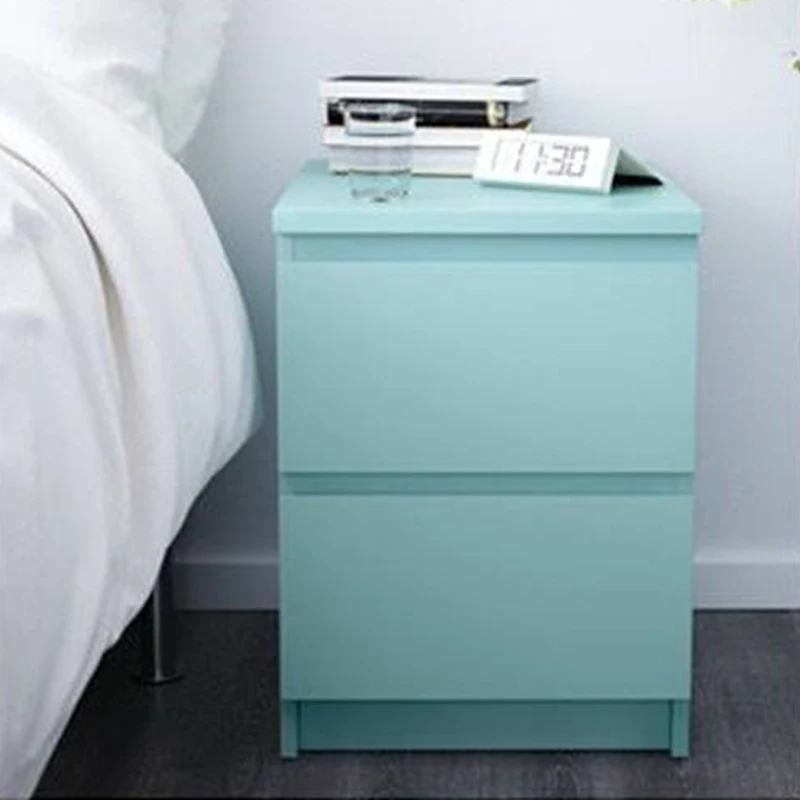 Rustic Style Nightstand Natural Wood Bedroom Night Bedside Table All Solid Wood Hardwood Nightstand