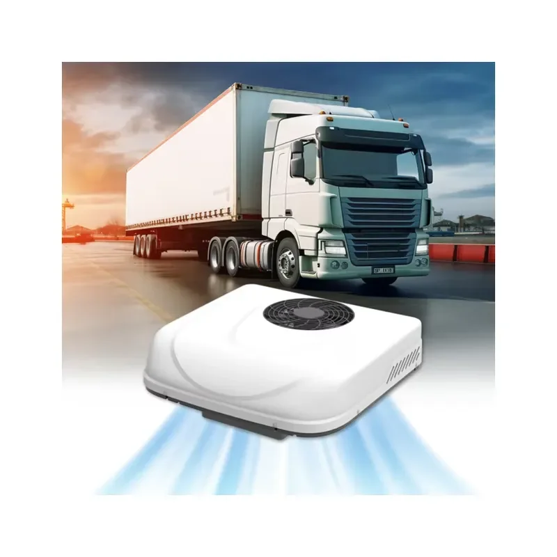 New Hot Sale 24V DC Parking Truck Roof Mount Car Air Conditioner 8000 BTU 720 W Electric for Vehicles