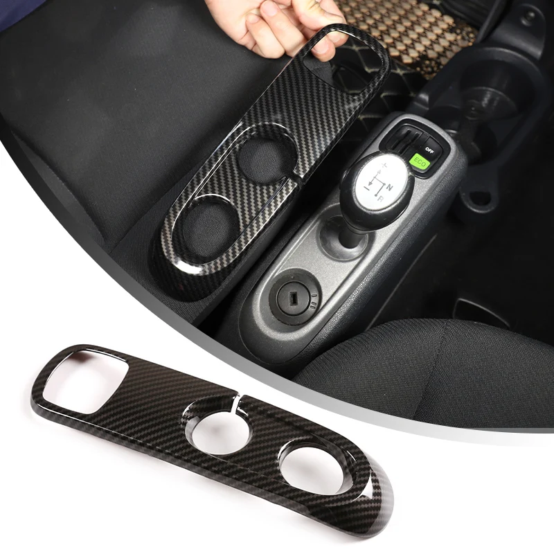 

For Smart Fortwo 451 2009 2010 2011 2012 2013 20142015 ABS Gear Panel Frame Cover Decorate Trim car interior Accessories