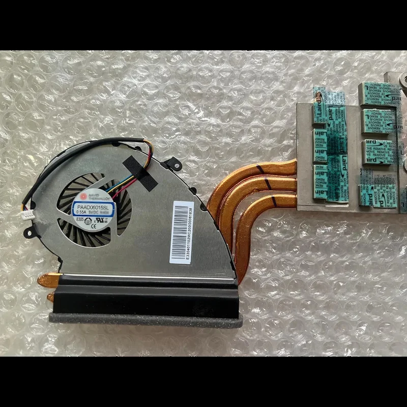 SS Cooling Fan  for MSI Apache Pro GE72VR GP72VR GP72M GP72MVR Heatsink PAAD06015SL N366 N372