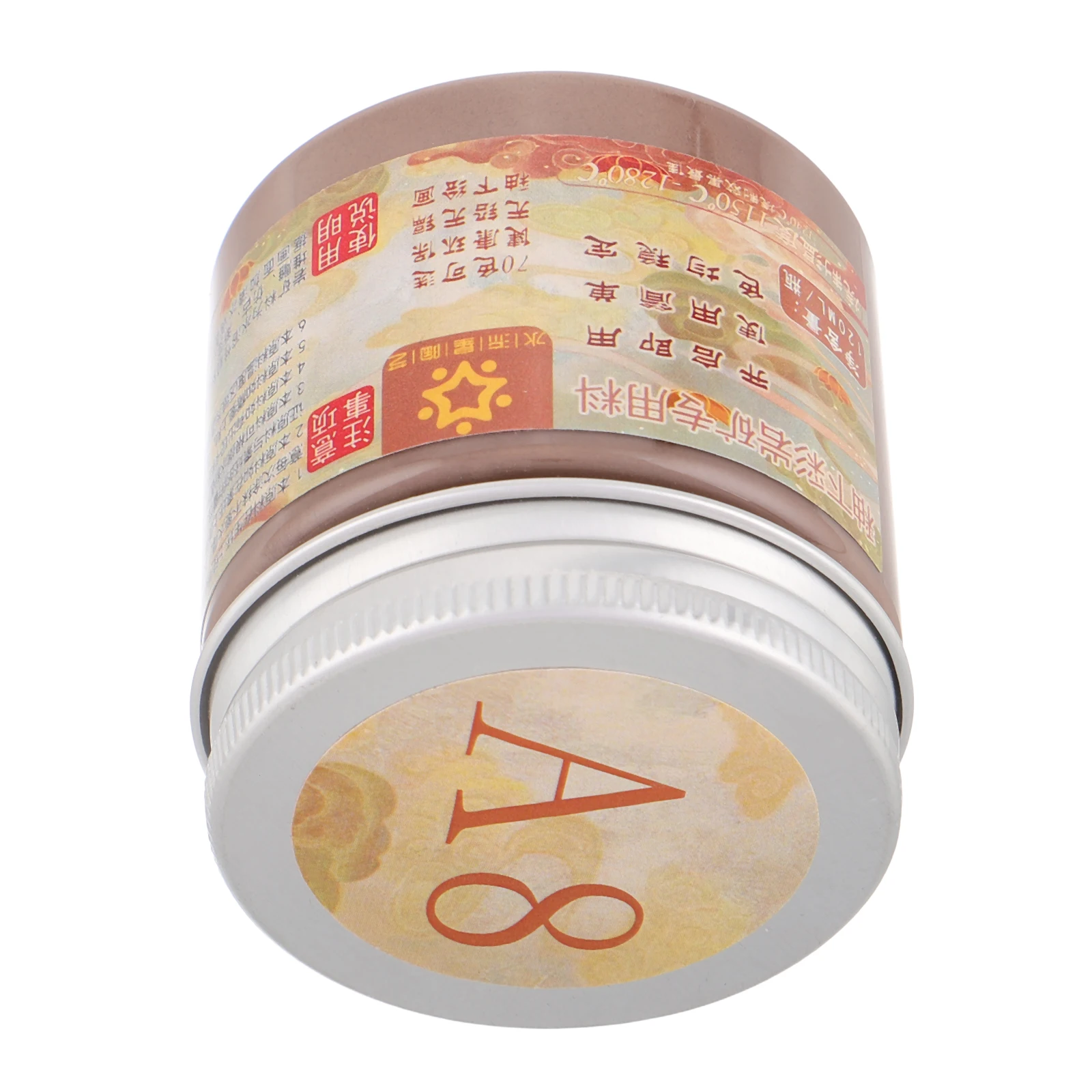 

120 мл керамическая живопись подглазурные минеральные пигменты профессиональные керамические художественные принадлежности яркий устойчивый к выцветанию коричневый для смолы