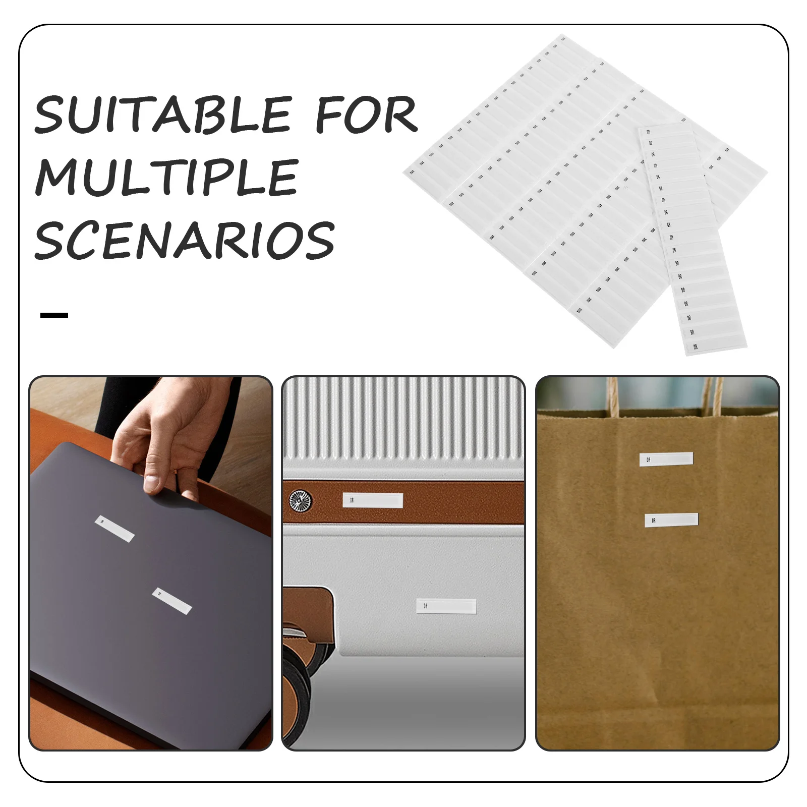 108 قطعة من ملصقات السلع المضادة للسرقة، ملحقات علامة سلع سوبر ماركت بسيطة وحساسة وممتازة وموثوقية ممتازة