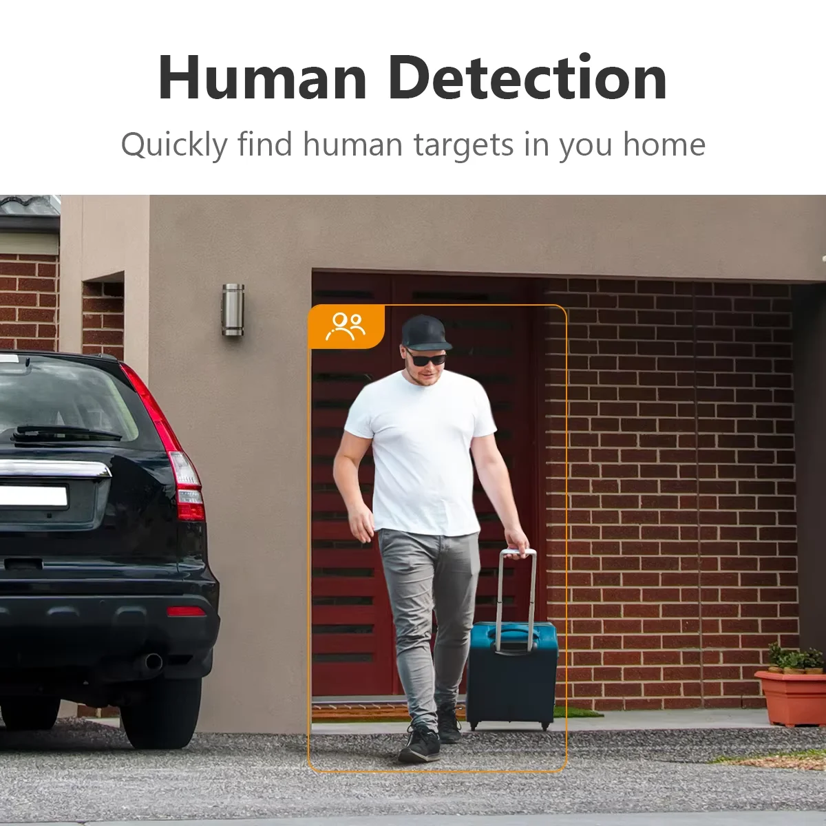 IMOU Bullet 2E Pro 3MP/5MP 2/3K WiFi 6 Outdoor Security IP Camera Human Vehicle Detection Color Night Vision IP67 Alarm Lights image 4