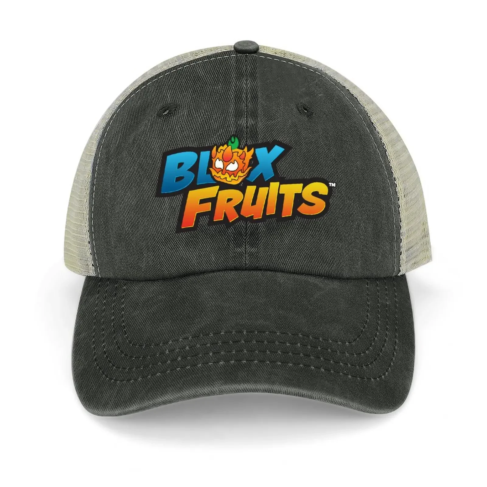 

blox fruits merch blox fruits logo Cowboy Hat western Hat Snapback Cap Caps Male Women's