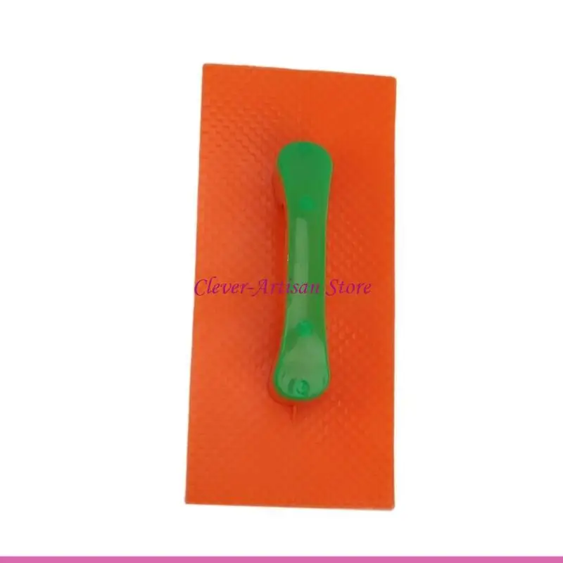 E06B البلاستيك تقديم التركيب مقبض التجصيص معطف فوقي تعويم مجرفة هيكل ملعقة خرسانية أداة 14.5x31.5/11x27.8cm