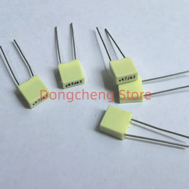 10 шт./50 шт. оригинальный новый KEMET AV ARCOTRONICS R82 0,47 мкФ/63 В 470nf u47 474 пленочный конденсатор шаг 5 мм