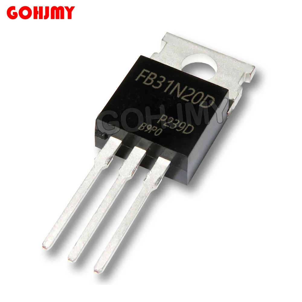 Kit 9 Pezzi Mosfet Di Potenza IRFB31N20D (FB31N20D) TO-220 - Chips Gate