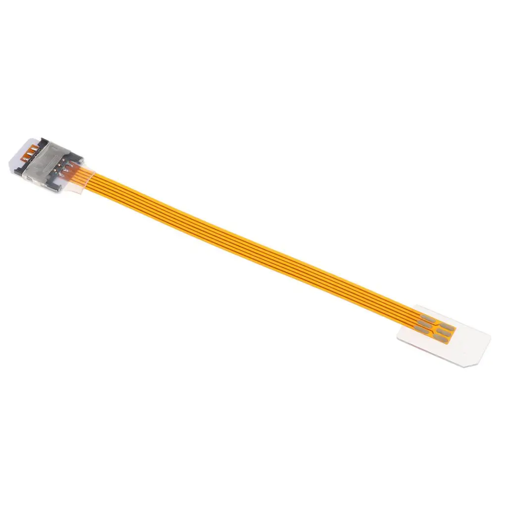 2y Telefoonkaart Adapter Extensie Data Verlies Switching Golden