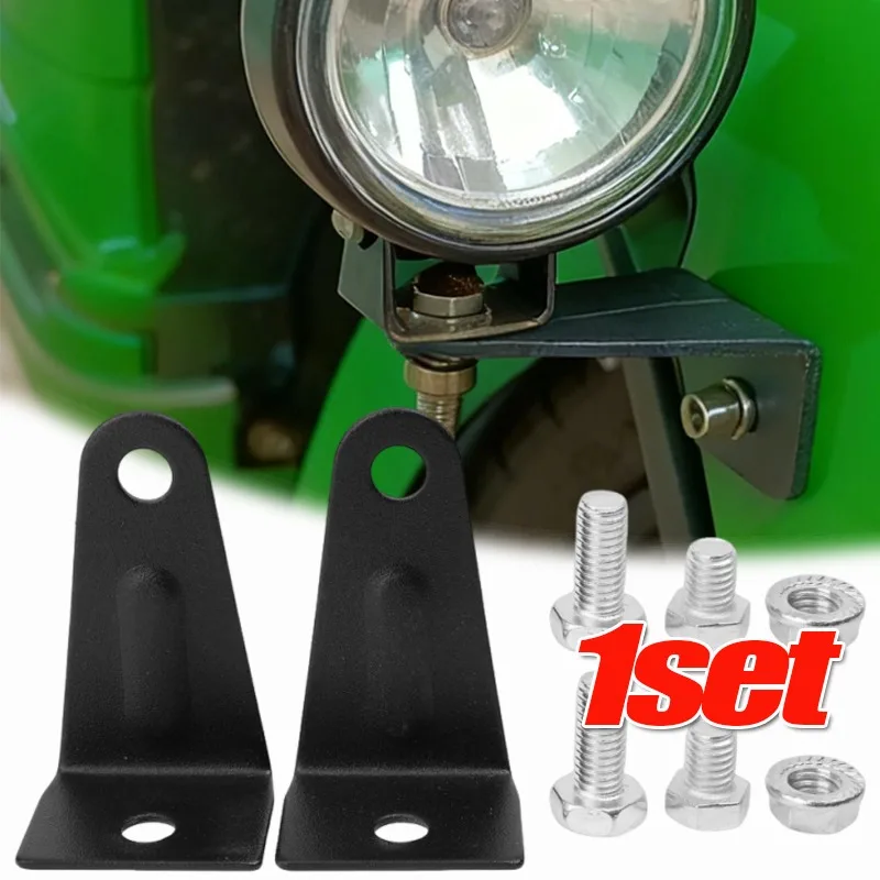 Motorrad Kotflügel Scheinwerfer Halter Universal Einstellbare LED Scheinwerfer Nebel Licht Unterstützung Basis Außen Tuning Halterung 1set