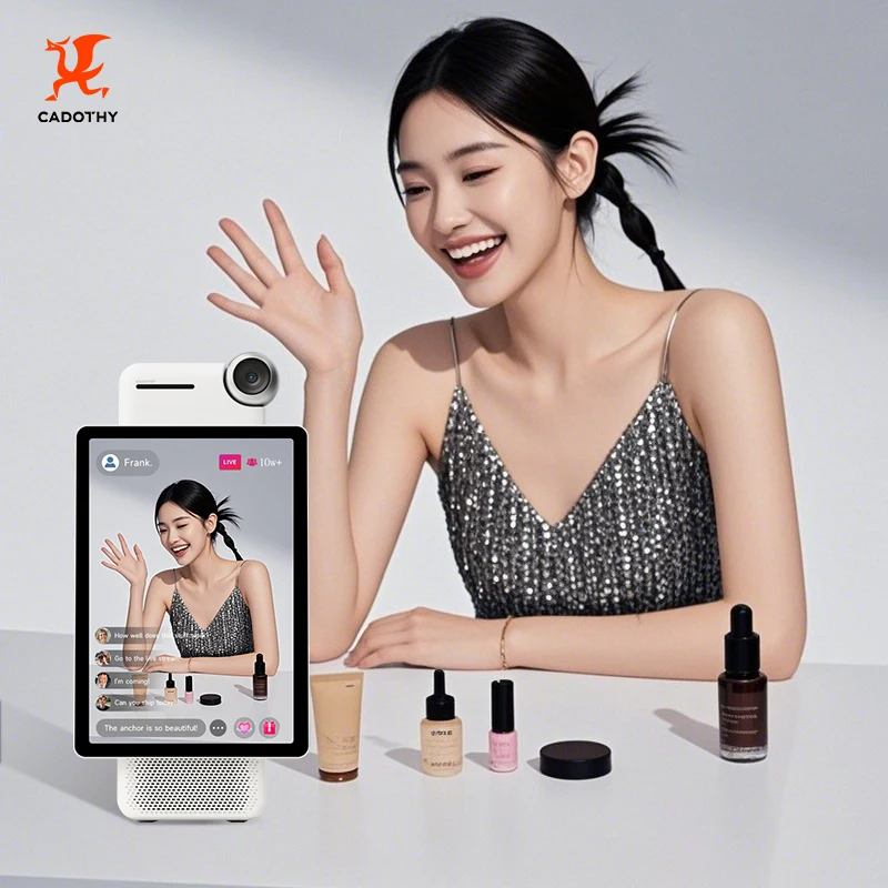 CADOTHY Factory Price Live Streaming Machine Youtube Live Stream Monitor Hd Camera Live Streaming Rig For Online Education