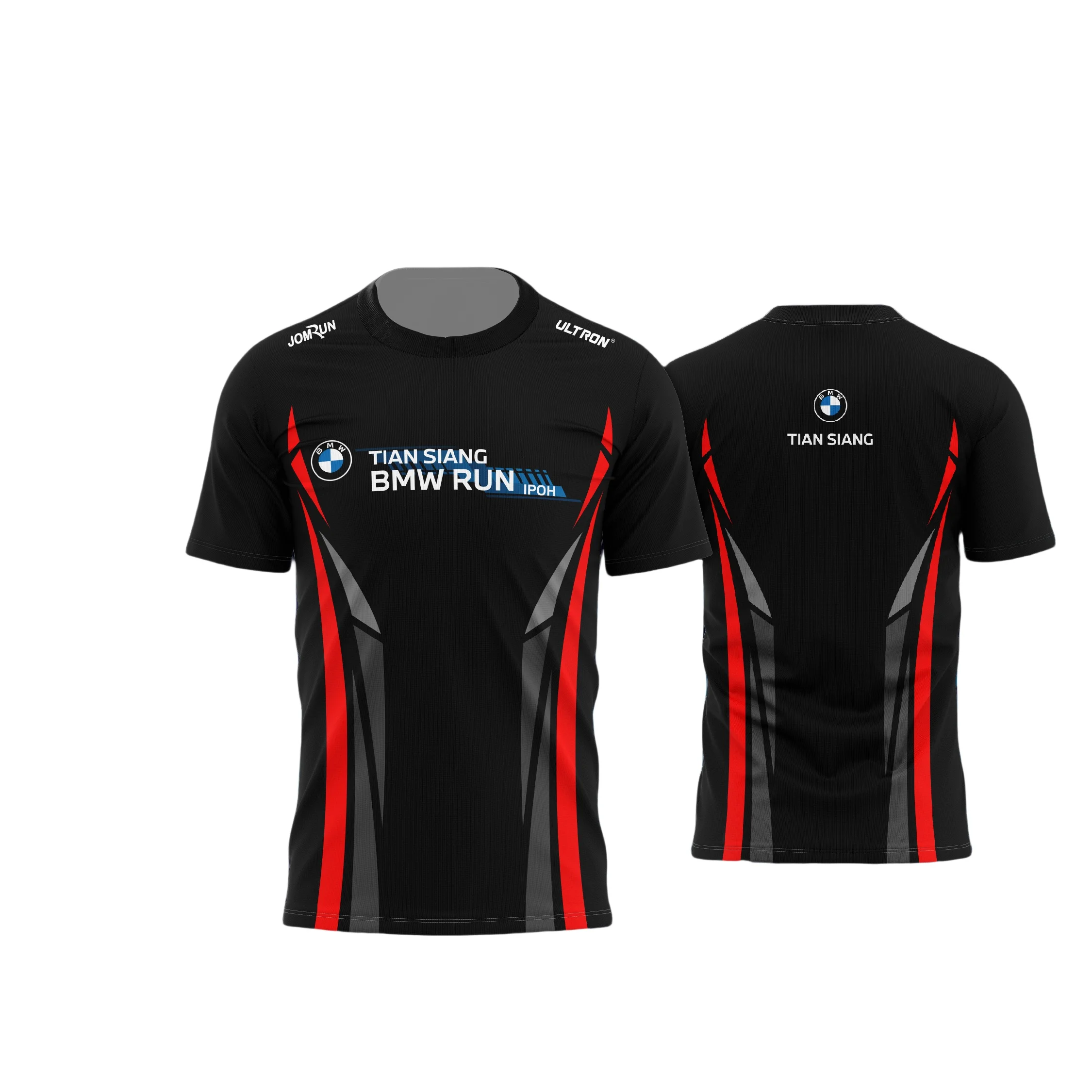 

2025 Summer 3D Printed BMW Brand Men's T-shirt Motorcycle Racing New Quick Drying Comfortable Breathable Casual Loose
