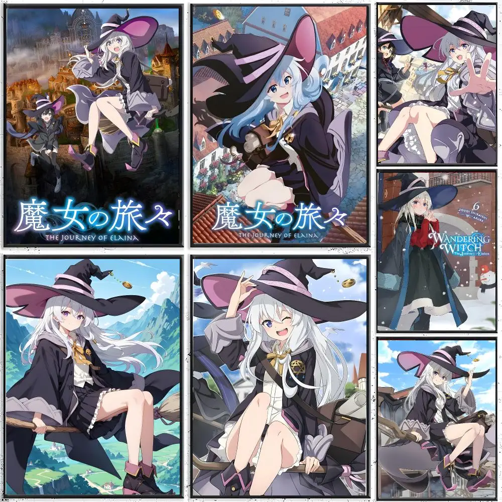 anime fantasy W‑Wandering Witch Poster Modern Indoor Wall Decor & Aesthetic Home Space Design