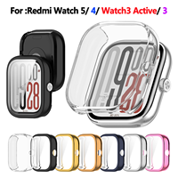 TPU Screen Protector Cover For Xiaomi Redmi Watch 5 Watch 4 Smartwatch Case Protective Shell for Redmi Watch 3 Active Watch3