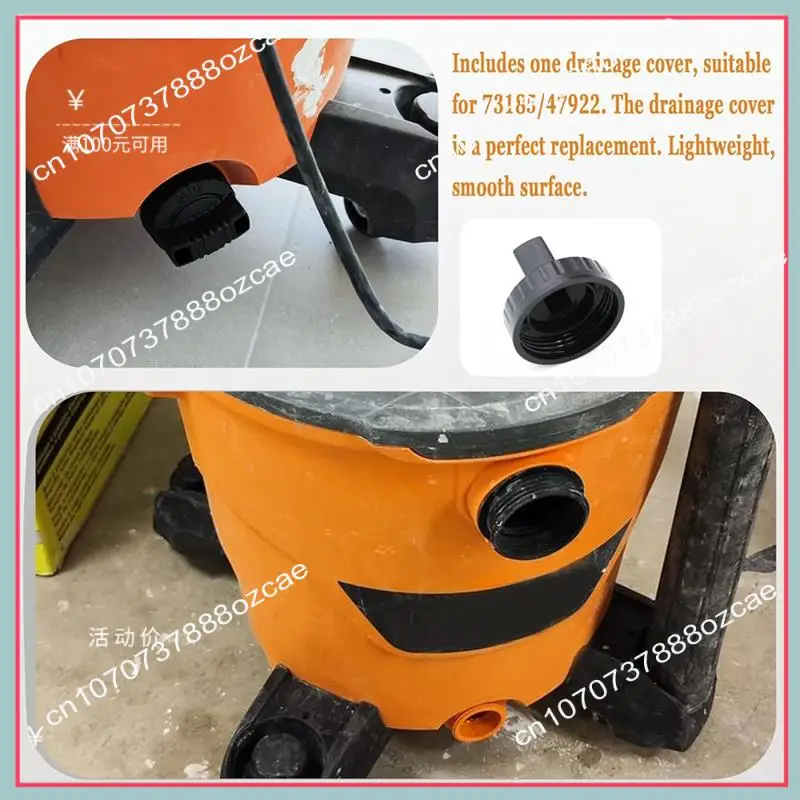 Tapa de drenaje A26P 2 uds 47922 Vac para aspiradora Ridgid Shop, tapa de drenaje de repuesto húmeda/seca